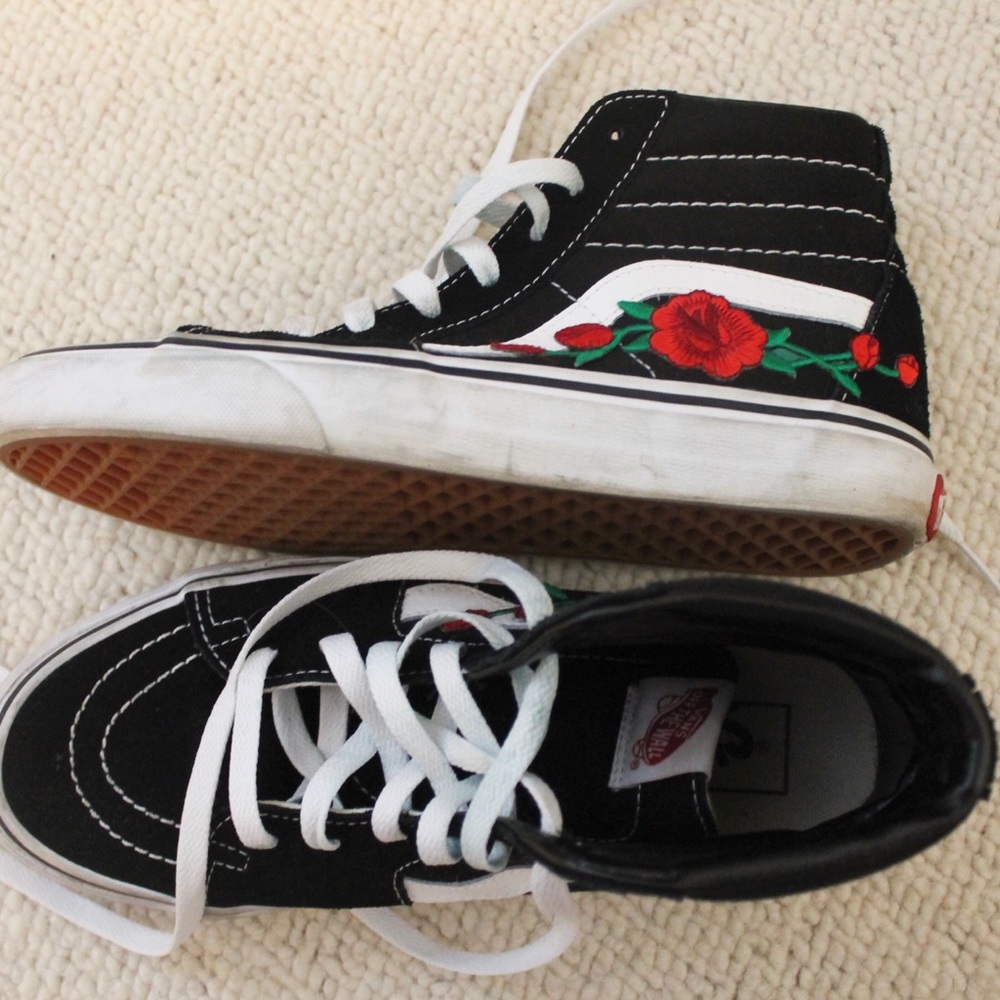 Custom High Top vans old skool